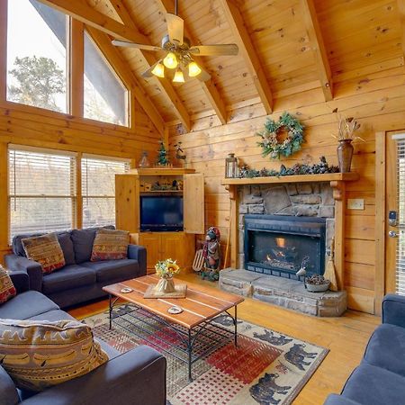 Smoky Mountains Cabin With Hot Tub, Deck And Views! เซอเวียร์วีล ภายนอก รูปภาพ