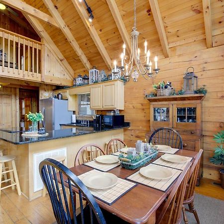 Smoky Mountains Cabin With Hot Tub, Deck And Views! เซอเวียร์วีล ภายนอก รูปภาพ