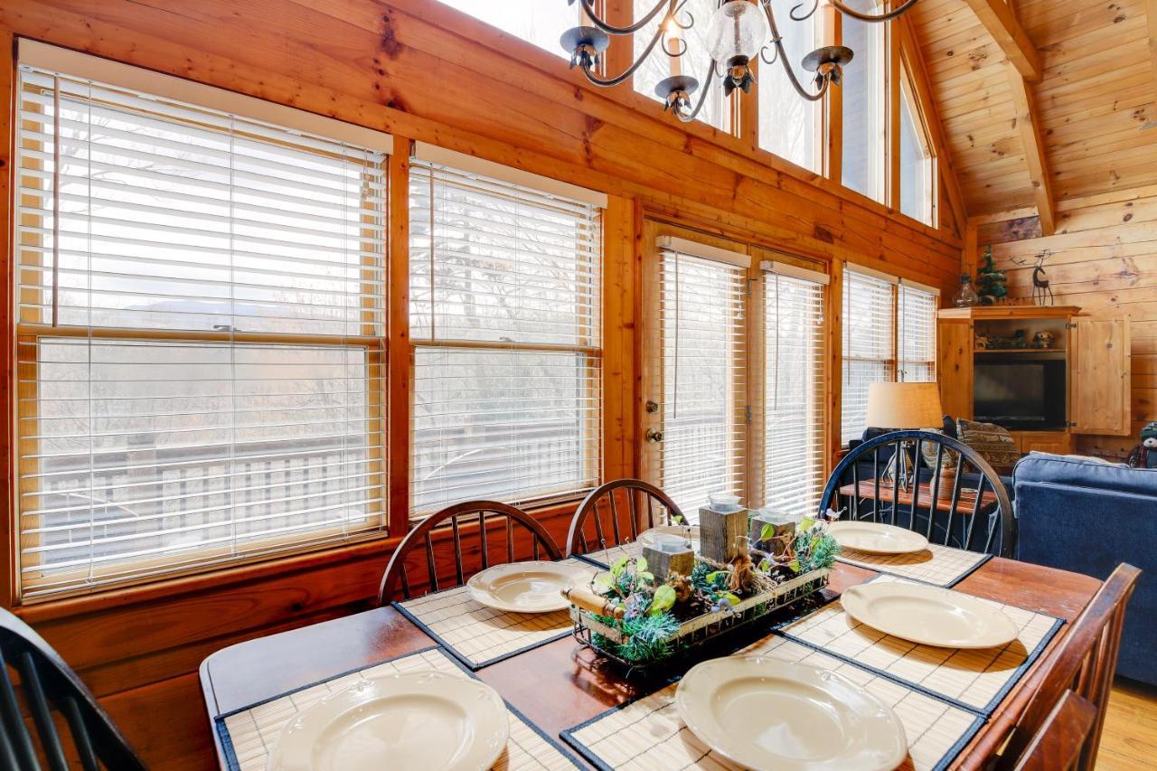 Smoky Mountains Cabin With Hot Tub, Deck And Views! เซอเวียร์วีล ภายนอก รูปภาพ