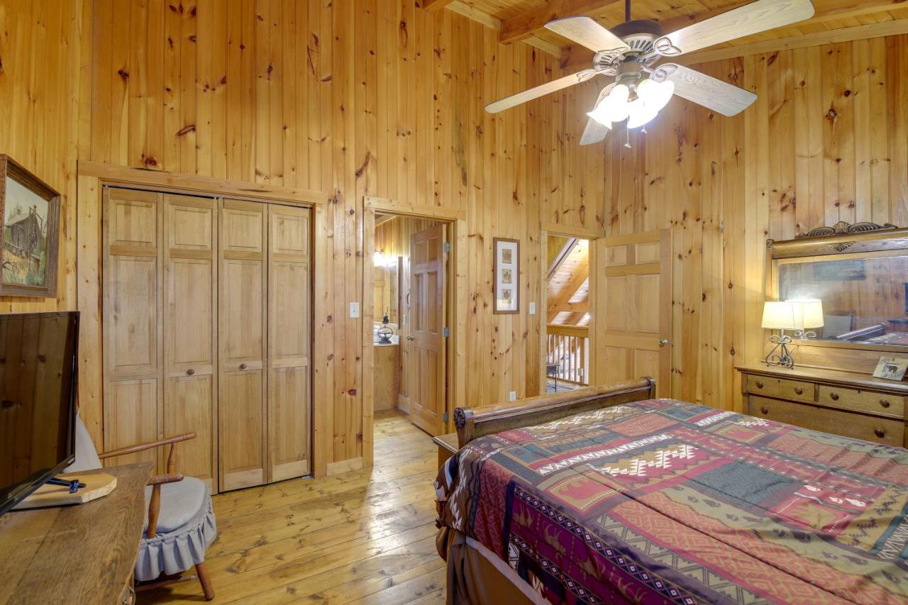 Smoky Mountains Cabin With Hot Tub, Deck And Views! เซอเวียร์วีล ภายนอก รูปภาพ