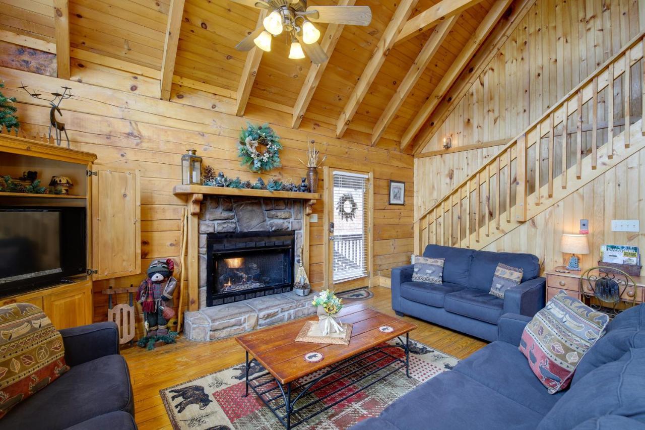 Smoky Mountains Cabin With Hot Tub, Deck And Views! เซอเวียร์วีล ภายนอก รูปภาพ