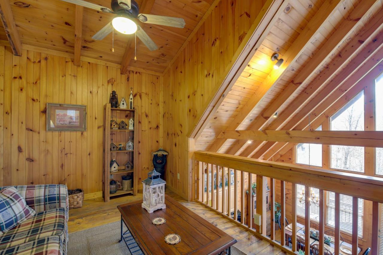 Smoky Mountains Cabin With Hot Tub, Deck And Views! เซอเวียร์วีล ภายนอก รูปภาพ