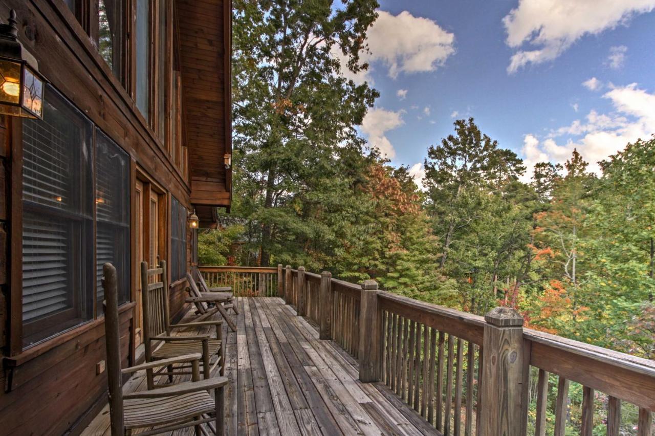 Smoky Mountains Cabin With Hot Tub, Deck And Views! เซอเวียร์วีล ภายนอก รูปภาพ