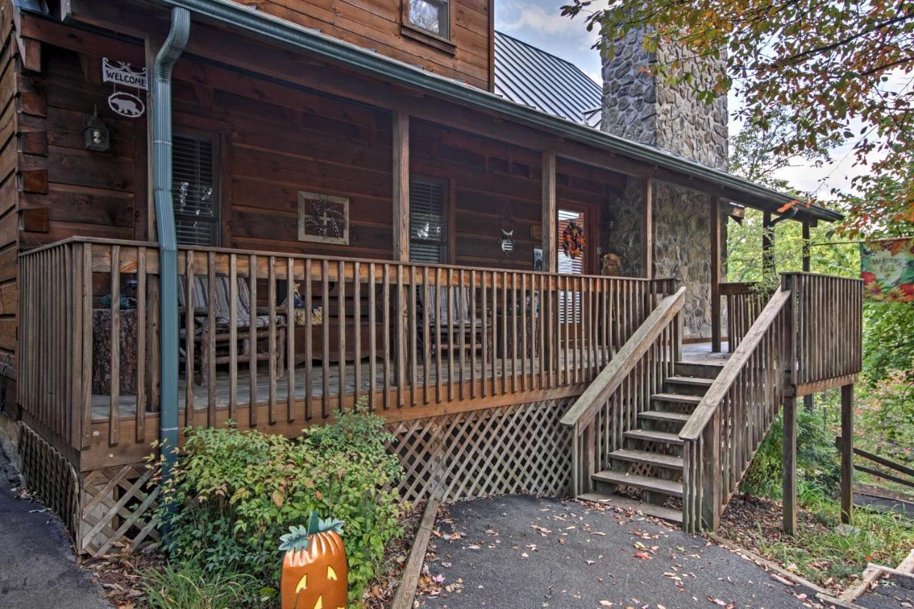 Smoky Mountains Cabin With Hot Tub, Deck And Views! เซอเวียร์วีล ภายนอก รูปภาพ