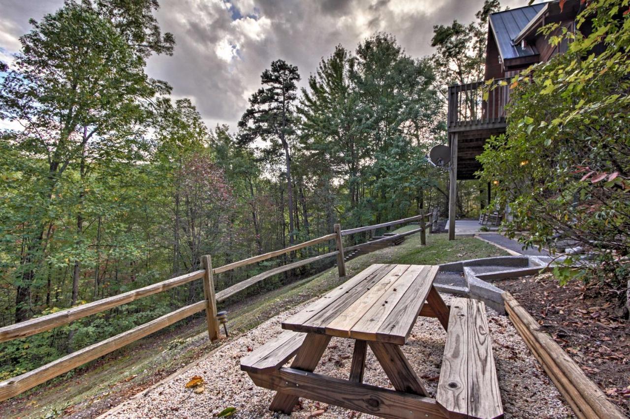 Smoky Mountains Cabin With Hot Tub, Deck And Views! เซอเวียร์วีล ภายนอก รูปภาพ